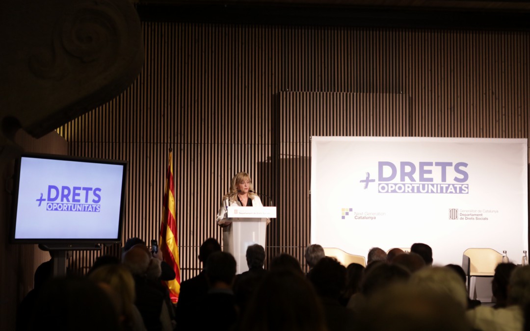 La conselleria de Drets Socials, encapçalada per Violant Cervera, destinarà més de 1.000 M€ dels Fons Europeus en “accelerar la transformació social del país”