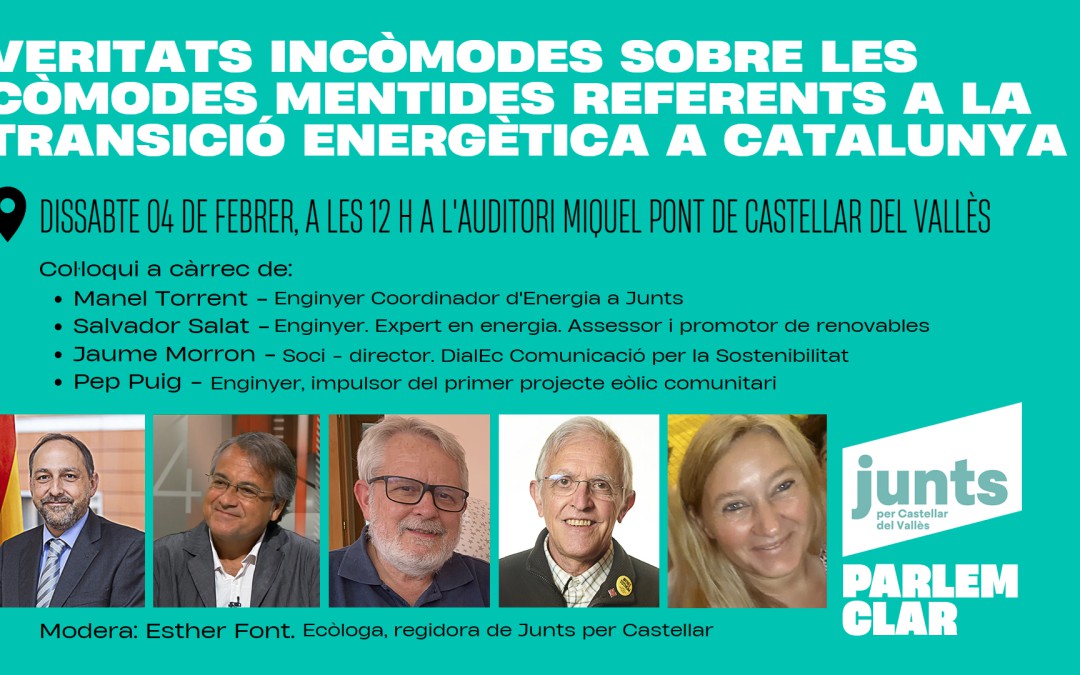 Veritats incòmodes sobre les còmodes mentides referents a la transició energètica a Catalunya