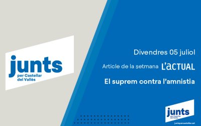 El suprem contra l’amnistia