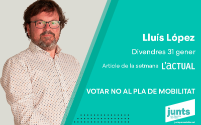 VOTAR NO AL PLA DE MOBILITAT